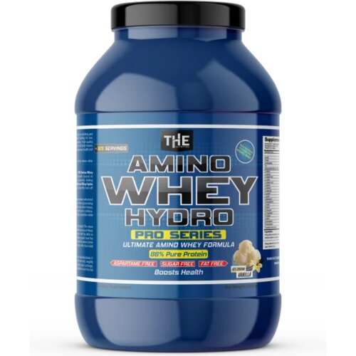 The Nutrition the amino whey hydro – hidrolizovani whey protein za mišićni rast - vanila 3.5kg Slike