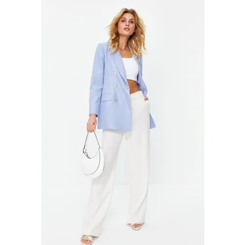 Trendyol Light Blue Blazer Jacket