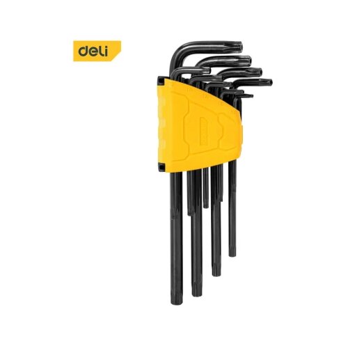  SET DUGIH TORX KLJUČEVA BLACK DELI T10-T50, 9KOM EDL234209H Cene