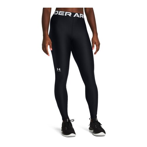 Under Armour UA HeatGear Authentics Women's Leggings, Black/White - L, (21382228) Cene