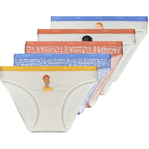 DIM Hlačke POCKETS PACK X5 Večbarvna Slike