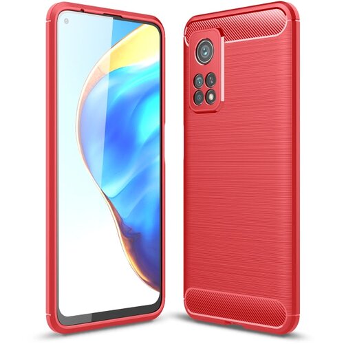  Ovitek za Xiaomi Mi 10T / 10T Pro 5G | Carbon vzorec | Rdeč Cene