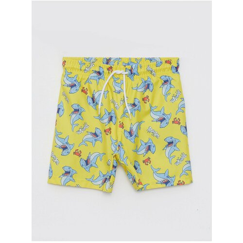 LC Waikiki Shorts - Yellow - Normal Waist Cene