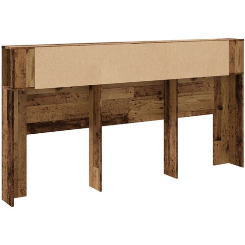 VidaXL Uzglavlje s ormarićem boja taro drvo 200x18,5x102,5 cm drveni Slike