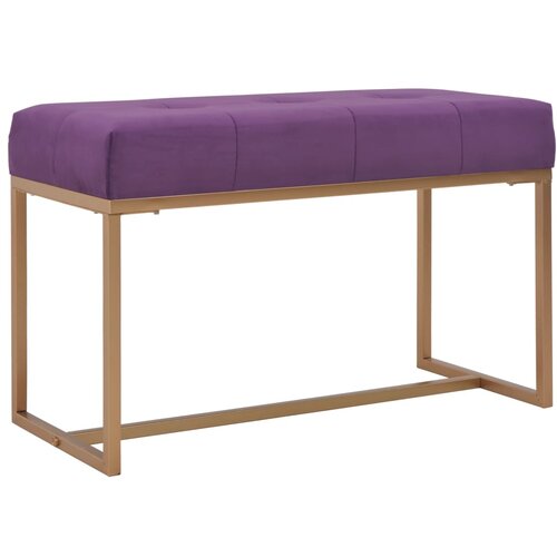vidaXL Klop 80 cm vijoličen žamet Cene