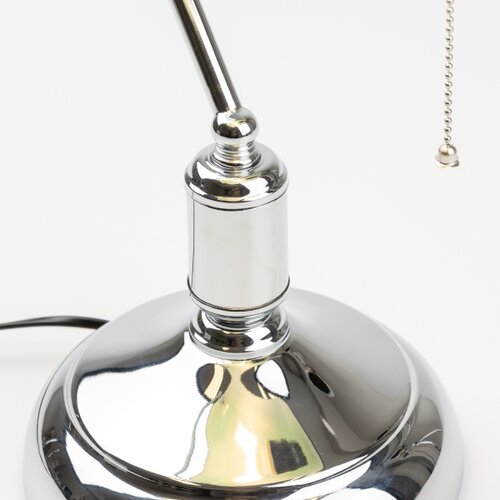  Brilagi - Stona lampa BANK OFFICE 1xE27/60W/230V sjajni hrom/zelena Slike