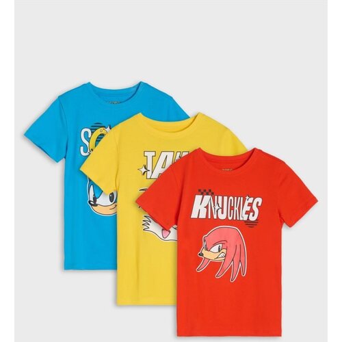 Sinsay Set pamučnih majica s kratkim rukavima Sonic the Hedgehog 3 pack Cijene