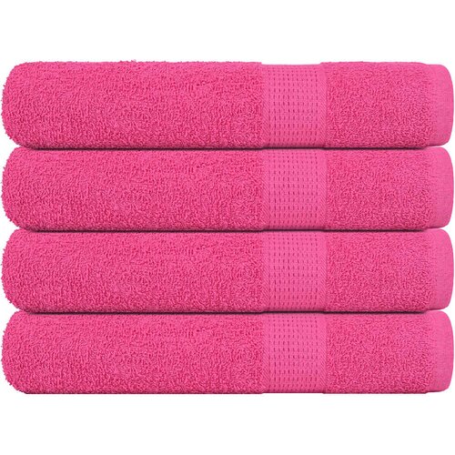 Furnova Brisače 4 kos roza 100x200 cm 360 gsm 100% bombaž, (21916602) Cene