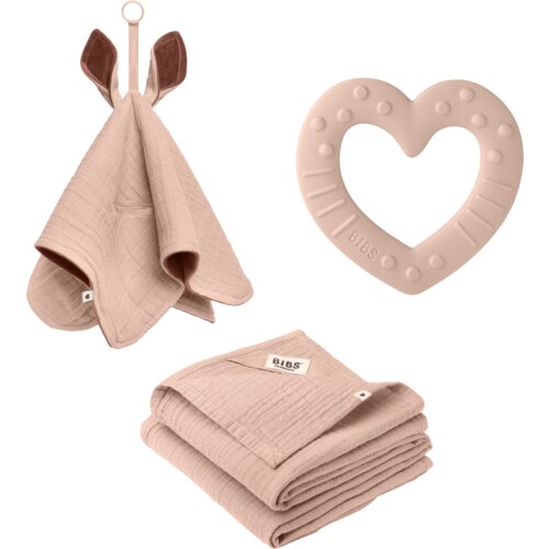 Bibs poklon set za bebe blush Slike