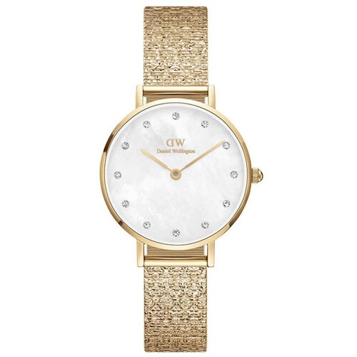 Daniel Wellington Sat Petite 28 Lumine za žene, boja: zlatna Slike