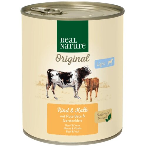 Real Nature Adult Light govedina, teletina i cikla 800 g Slike
