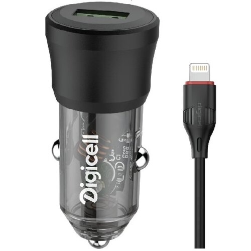  Digicell Transparent Car Charger Set Lightning QC3.0 18W auto punjač Cijene