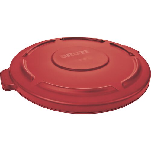 Rubbermaid Pokrov BRUTE® z odtočnimi utori, za 121-l posode, rdeče barve Cene
