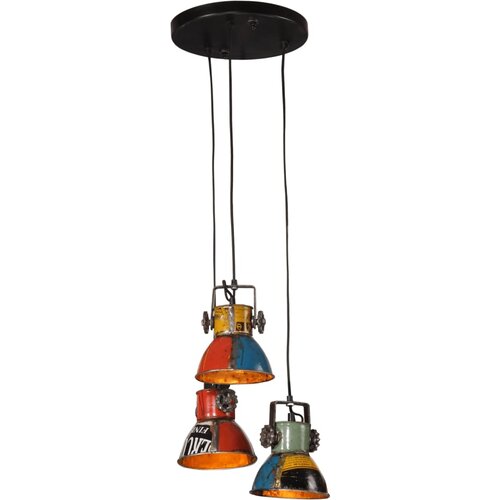 vidaXL Viseća svjetiljka 25 W vi&scaron;ebojna 30 x 30 x 100 cm E27 Cijene