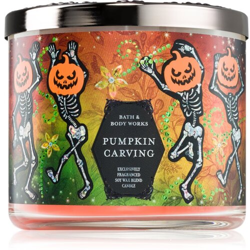 Bath & Body Works Pumpkin Carving dišeča sveča 411 g Cene