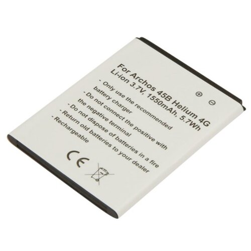 AVIZAR Baterija za pametne telefone Archos 45 Helium / 45b Helium 4G Li-ion 3,7V 1550mAh, Bela, (5000070683) Cene