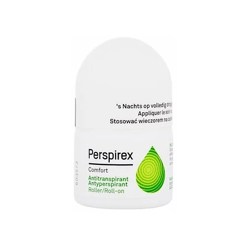 Perspirex Comfort antiperspirant za zaščito pred znojem in neprijetnim vonjem 48-72 ur 20 ml unisex