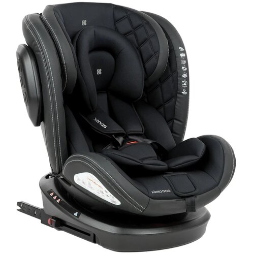 Kikka Boo Stark auto sedište Black, 0-36kg Isofix Cene