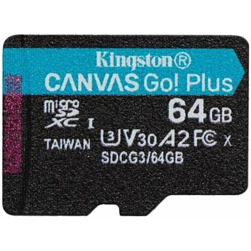 Kingston Mem.kart.bez adaptera Canvas Go! Plus microSD 64GB Cene
