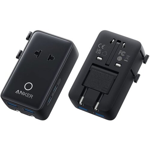 Anker Nano putni adapter 5 u 1, 20W crni Slike