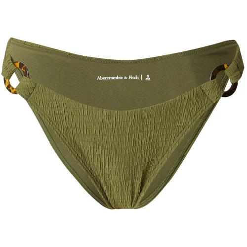 Abercrombie & Fitch Bikini hlačke rjava / konjak / oliva