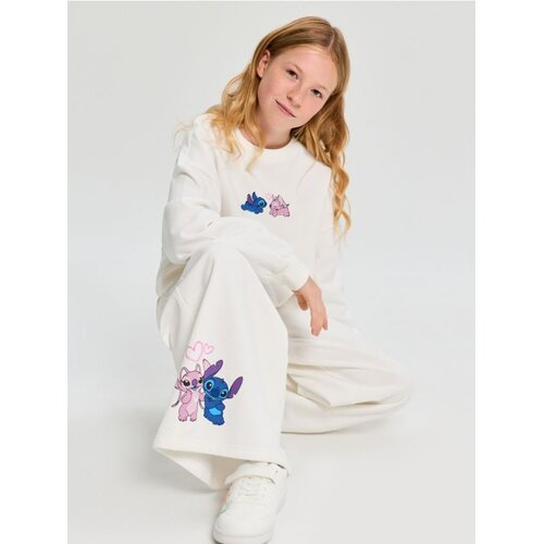 Sinsay Trenirka komplet: sweatshirt i wide leg hlače Stitch Cijene