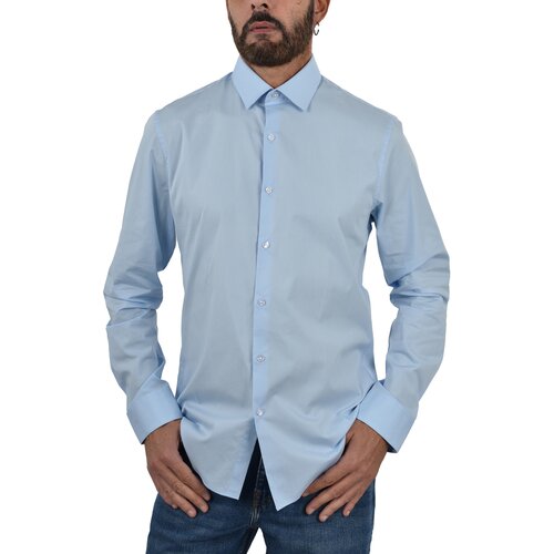 Calvin Klein Jeans Srajce z dolgimi rokavi LV019EU000 Modra Slike