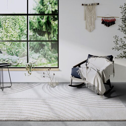 Elle Decoration Kremno bela preproga 160x235 cm Pigment Cream White &amp;ndash; Slike