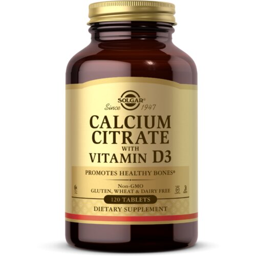 Solgar kalcijum citrat plus vitamin d , 60 tableta Cene