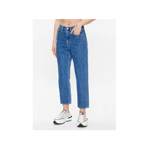 Tommy Jeans Jeans hlače Harper DW0DW15736 Modra Straight Fit