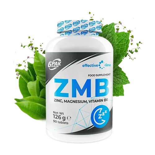 6PAK zmb 90kapsula &ndash; cink, magnezijum i vitamin B6 za testosteron Cene