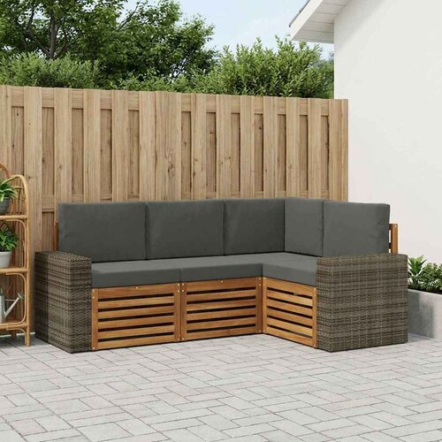  Set vanjskih sofa 4 kom. Poliester Cijene