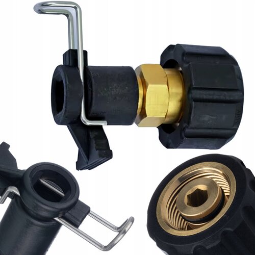 Rosfix Adapter M22 &ndash; Vtičnica 8 Mm | Nadomestni Del Za Visokotlačni Čistilnik Bosch AQT, Black+Decker, Stanley, Stiga, (5000223028) Cene