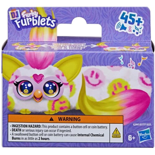 Hasbro Furby: DJ Furblets Smile-A-Lot interaktivna pli&amp;scaron;ana figura - Slike