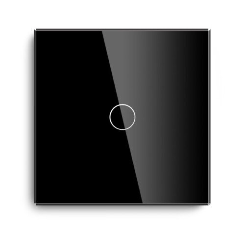 Exeshop Wi-fi pametni prekidač 1g tuya crni (WiFi touch switch) ( ss001 ) Slike