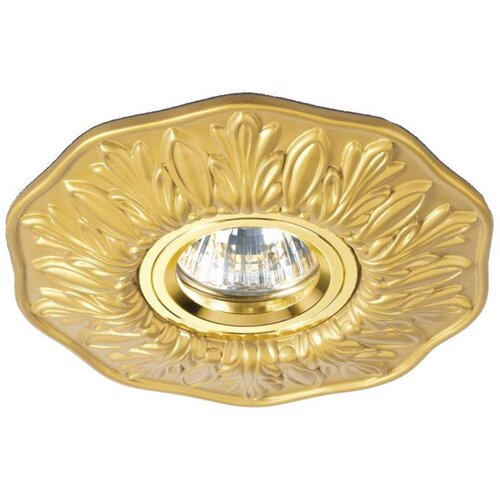 Ideal Lux - Ugradno svetlo 1xGU10/50W/230V zlatno Slike