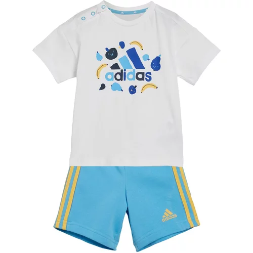 ADIDAS SPORTSWEAR Sportski komplet 'Essentials' plava / žuta / bijela