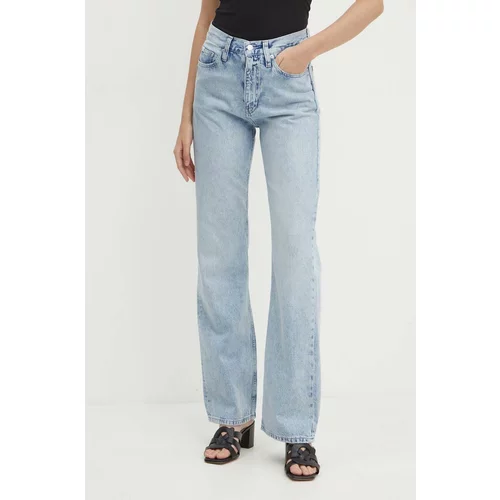 Calvin Klein Jeans Traperice za žene, visoki struk, J20J223893
