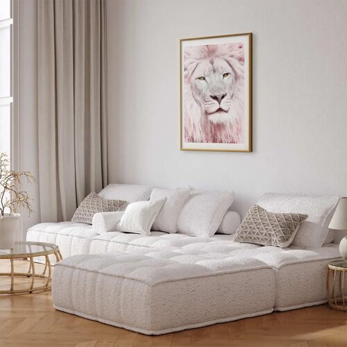  Plakat - Beauty in Strength 40x60 Zlatni okvir s margom Cijene
