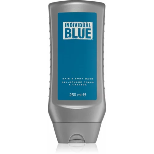 Avon Individual Blue parfumirani gel za tuširanje 2 u 1 za muškarce 250 ml