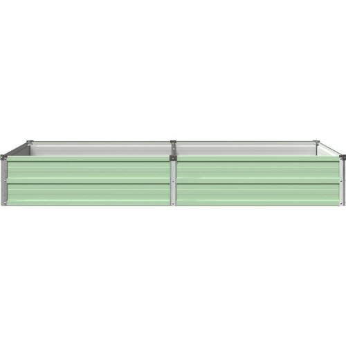  Povi&amp;scaron;eni vrtni krevet Pastelno zelena 160 x 80 x 24 cm Slike