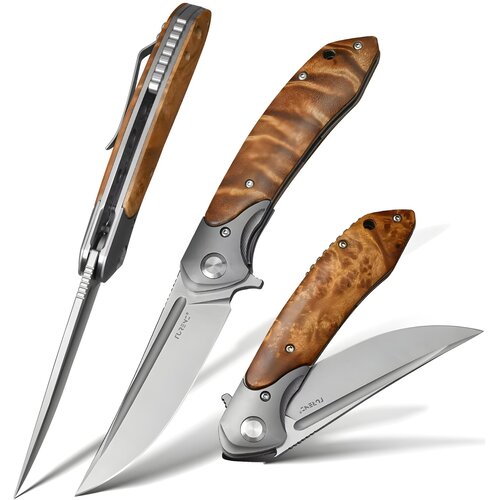 IZMAEL Vanjski preklopni nož HARAHU MA-35402 - Smeđa Cene