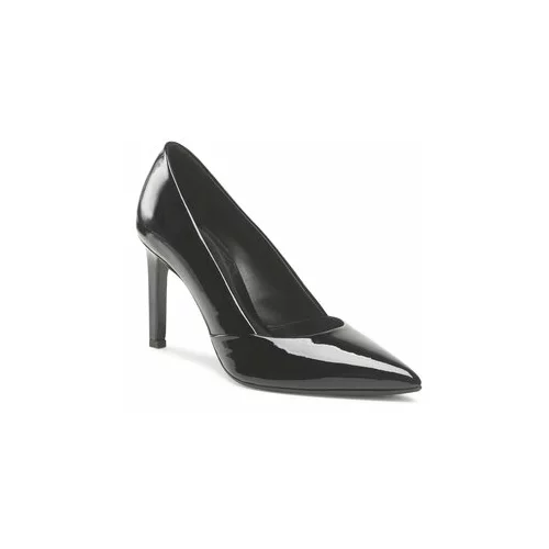 Calvin Klein Čevlji z visoko peto Stiletto Pump 90 - Patent HW0HW01633 Črna