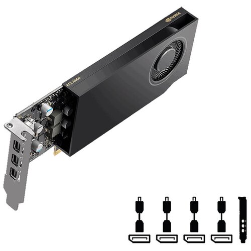 Pny rtx a400 4b gddr6 (vcnrtxa400-pb) low profile profesionalna grafična kartica Cene