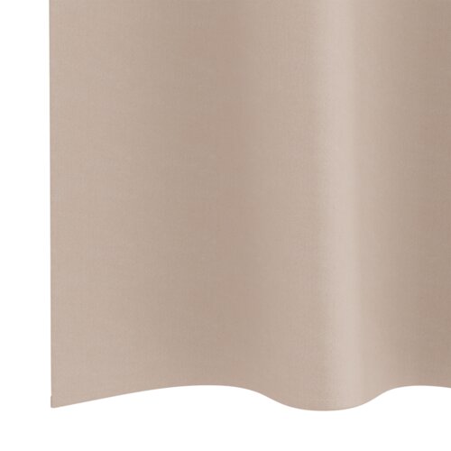 vidaXL Zavjese sa zavjesama 2 pcs Sivo-smeđa 140 x 140 cm Poliester Cene