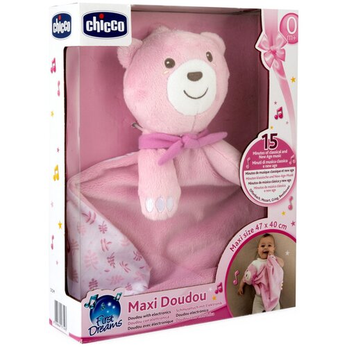 Chicco Dou Dou maxi tješilica, elektronička, roza Cijene