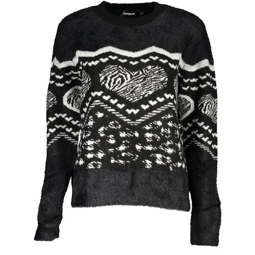 Desigual BLACK WOMEN&amp;amp;#39;S SWEATER Slike