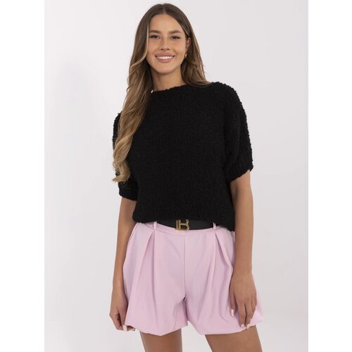 Italy Moda Sweater-MI-SW-2701.23-black Slike