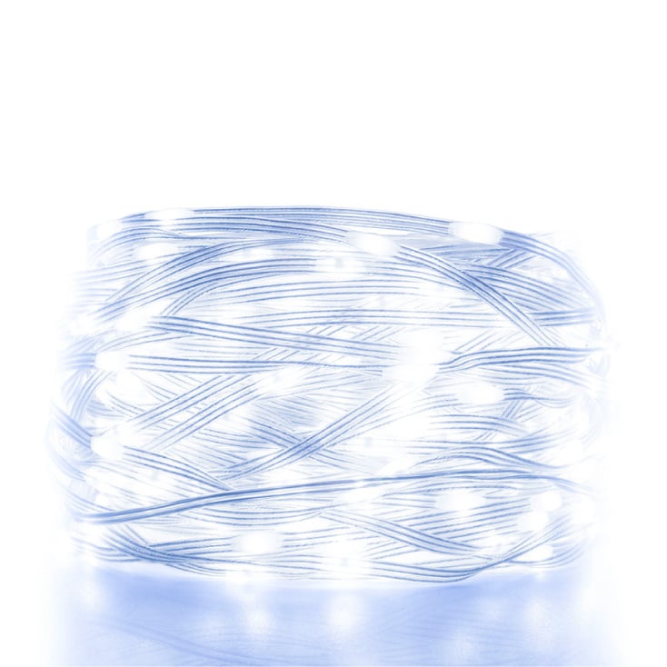  Svetleći niz sa 500 hladno belih LED dioda 35m Slike