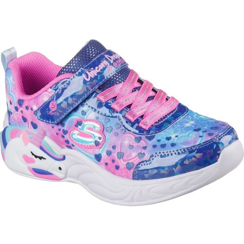 Skechers športni copat 303063L NVMT S LIGHTS-UNICORN DREAMS-HEART D blue 33 Cene